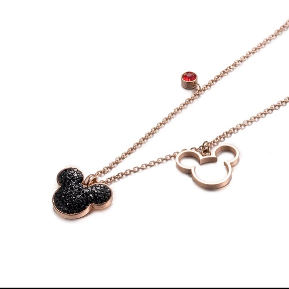 MICKEY NECKLACE Titanium Steel With Gift Box - Picture 6 of 6